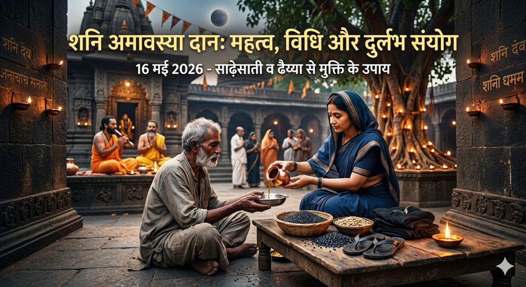 13 साल बाद शनि जयंती पर दुर्लभ संयोग: इन 5 राशियों की चमकेगी किस्मत, जरूर करें ये दान