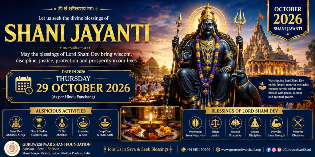 Shanishchari Amavasya October 2026, Shani Amavasya 2026