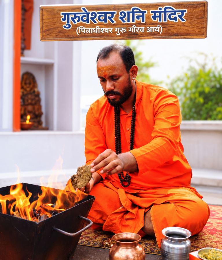 Guru Gaurav Arya - Vedic astrologer and Shani Shanti Puja specialist