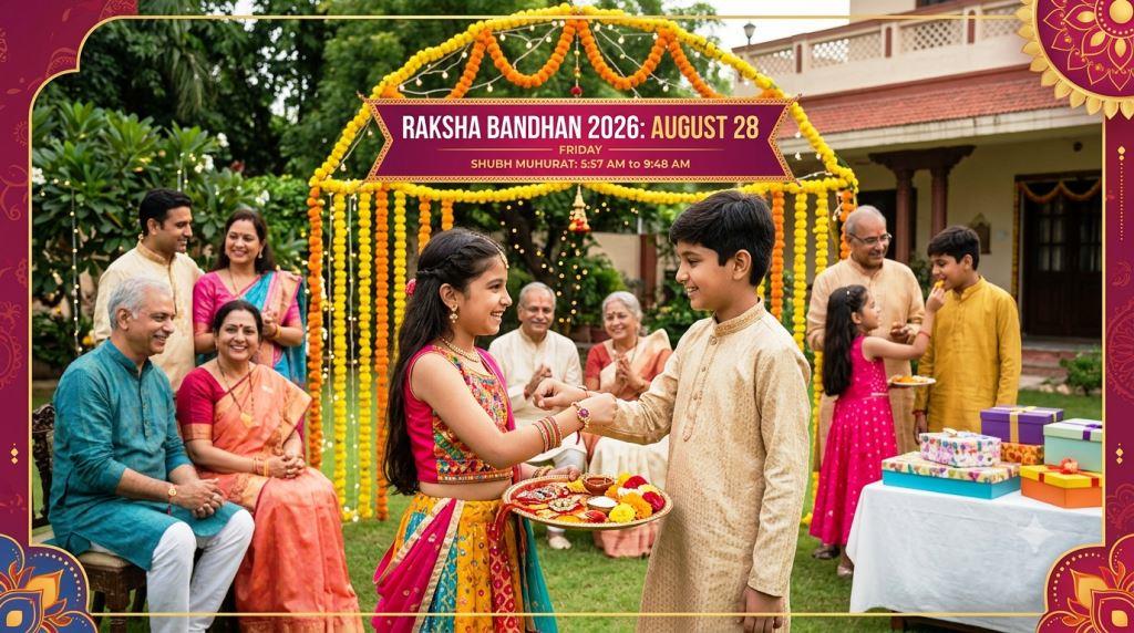 रक्षा बंधन 2026 , संपूर्ण राखी पूजा