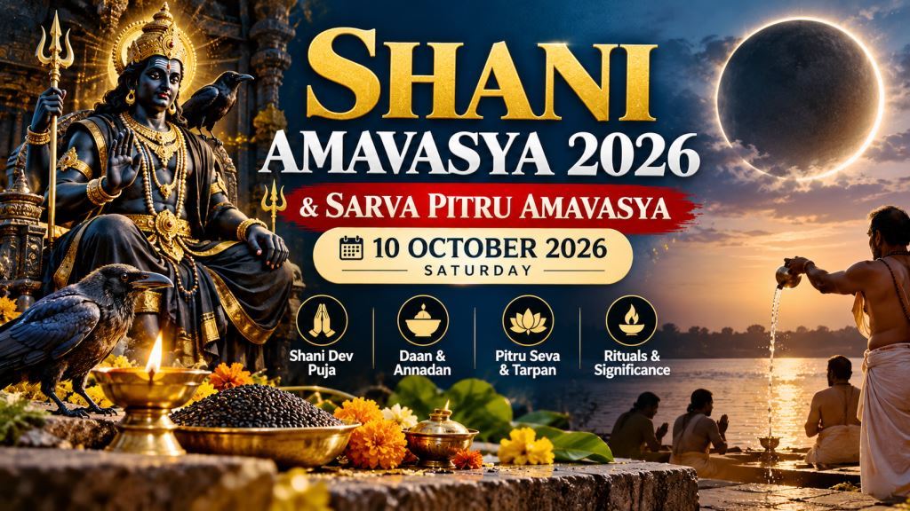 Sarva Pitru Amavasya 2026 and Shani Amavasya daan, Sarva Pitru Amavasya 2026 Falls on Saturday